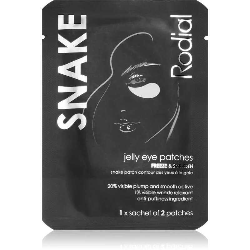 Rodial Snake Jelly Eye Patches хидрогелова маска за зоната около очите 4x2 бр.