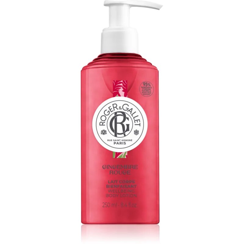 Roger & Gallet Gingembre Rouge парфюмирано мляко за тяло за жени 250 мл.