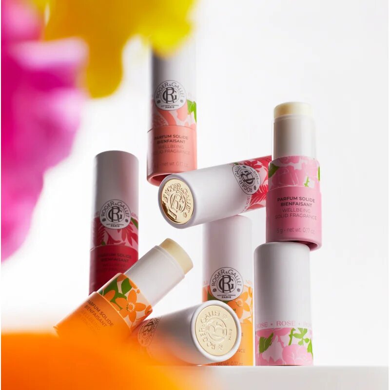 Roger & Gallet Gingembre Rouge Wellbeing Solid Fragrance твърд парфюм за жени 5 гр.