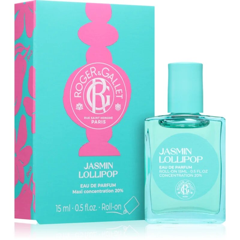 Roger & Gallet Jasmin Lollipop парфюмна вода рол-он за жени 15 мл.