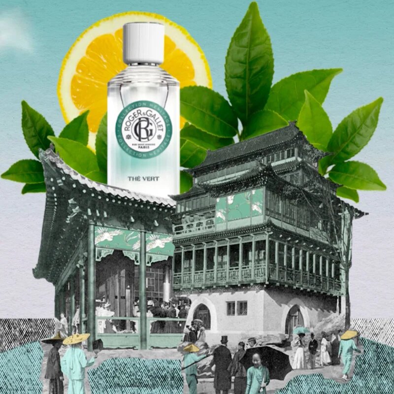 Roger & Gallet Thé Vert освежаваща вода за жени 100 мл.