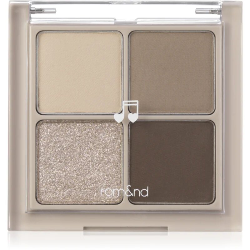 rom&nd Better Than Eyes палитра сенки за очи цвят #02 Dry Buckwheat flower 6.5 гр.