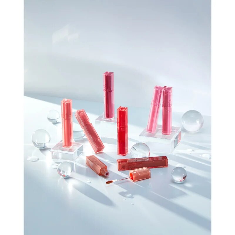 rom&nd Dewy Ful Water Tint дълготраен гланц за устни цвят #04 Chili Up 5 гр.