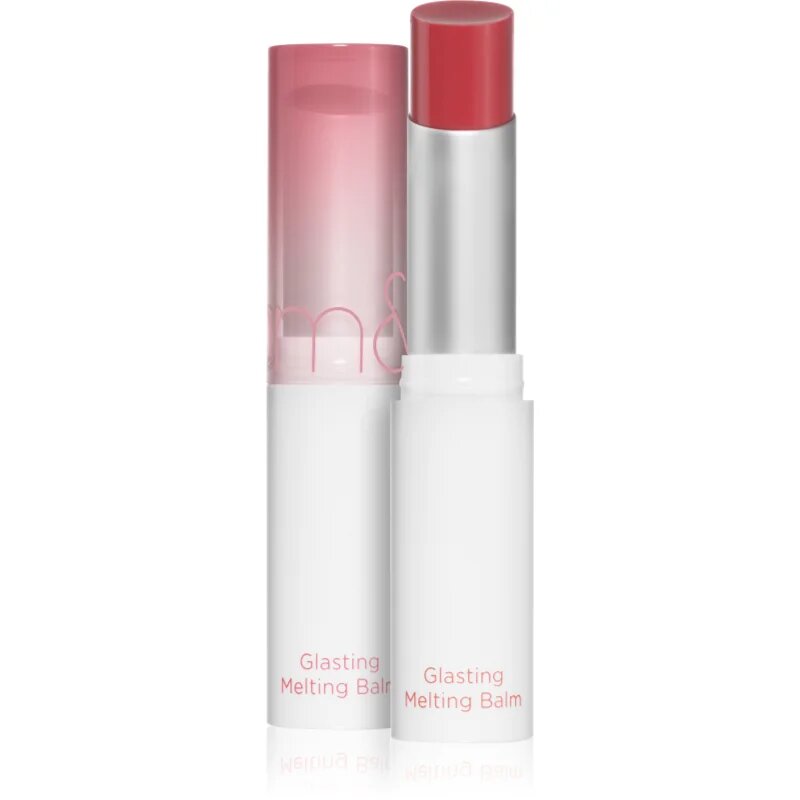 rom&nd Glasting Melting Balm балсам за устни придаващ хидратация и блясък цвят 02 Lovely Pink 3.5 гр.