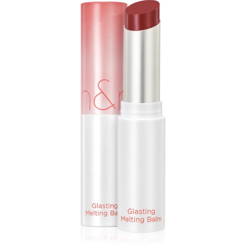 rom&nd Glasting Melting Balm балсам за устни придаващ хидратация и блясък цвят 04 Hippie Berry 3.5 гр.