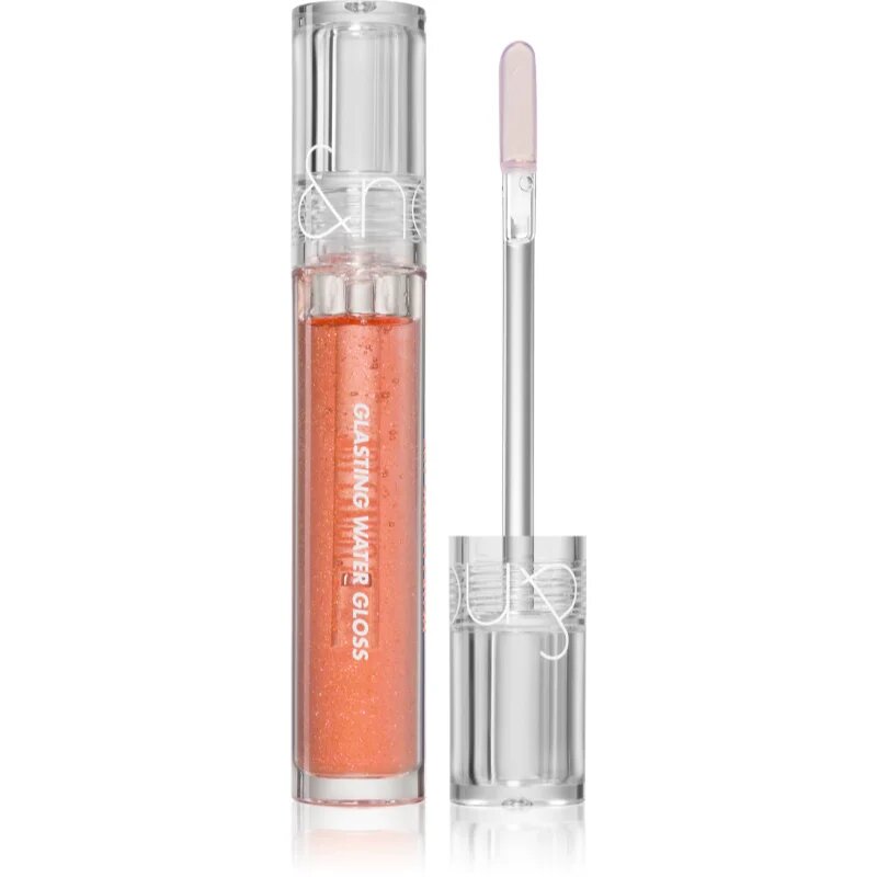 rom&nd Glasting Water Gloss блестящ гланц за устни с блясък цвят #01 Sanho Crush 4.3 гр.