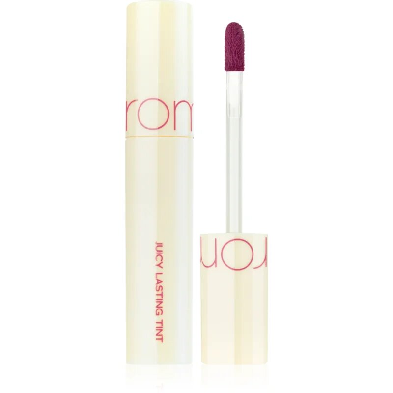 rom&nd Juicy Lasting силно пигментиран блясък за устни цвят 28 Bare Fig 5.5 гр.