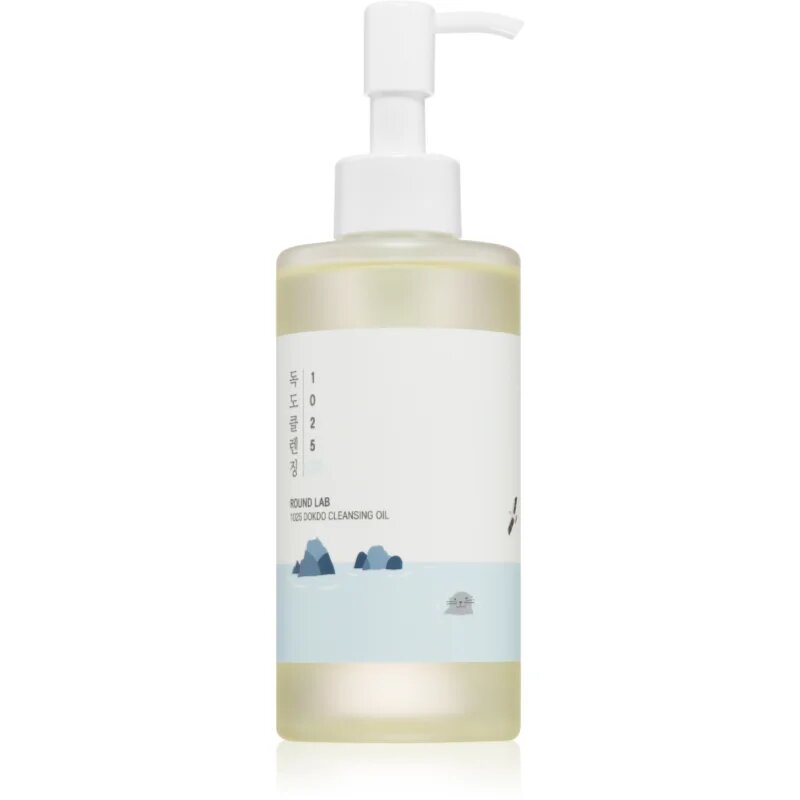 ROUND LAB 1025 Dokdo Cleansing Oil почистващо и премахващо грима масло с успокояващ ефект 200 мл.