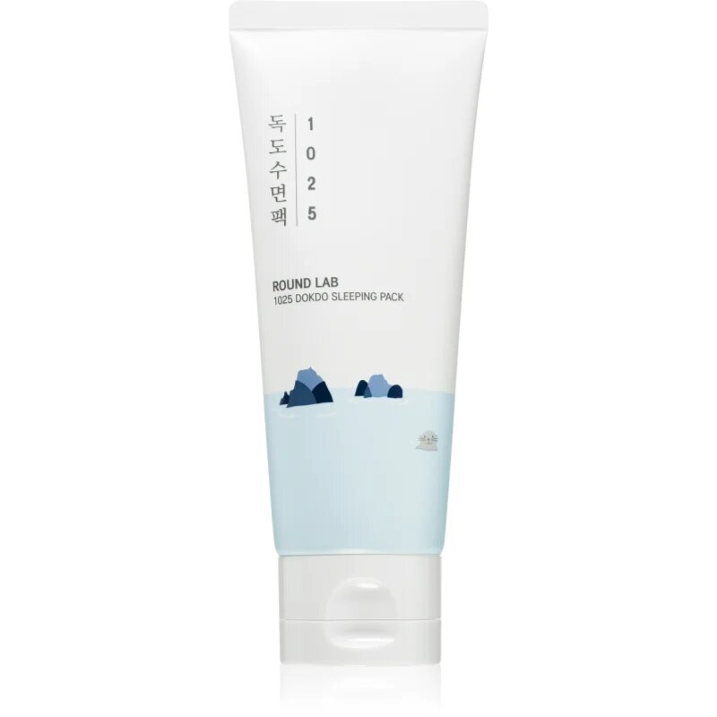 ROUND LAB 1025 Dokdo Sleeping Mask озаряваща нощна маска с хидратиращ ефект 100 мл.