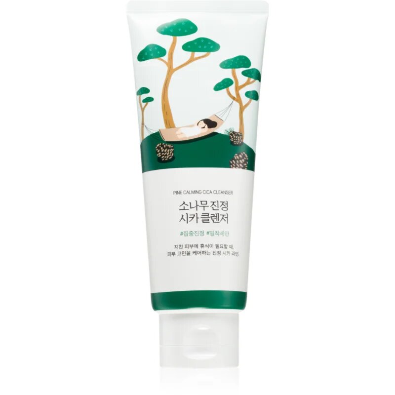 ROUND LAB Pine Calming Cica Cleanser лек почистващ гел с успокояващ ефект 150 мл.