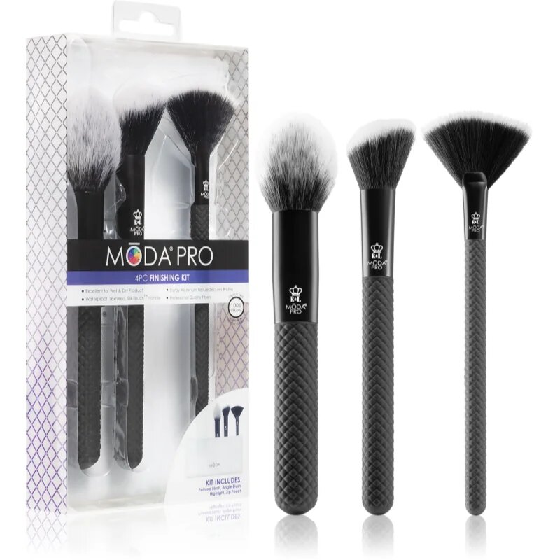 Royal and Langnickel MŌDA® PRO Finishing Kit Комплект четки с чантичка