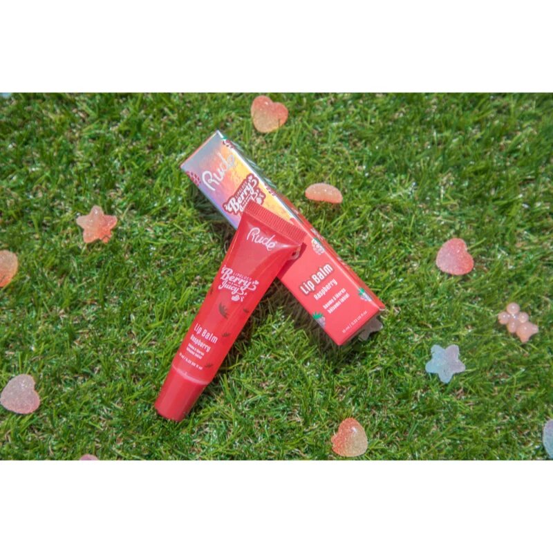Rude Cosmetics Berry Juicy хидратиращ балсам за устни цвят Raspberry 10 мл.