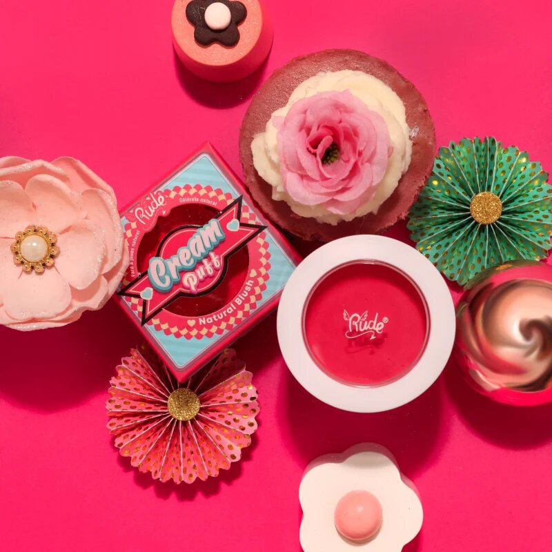 Rude Cosmetics Cream Puff кремообразен руж цвят Cake Pop 6 гр.