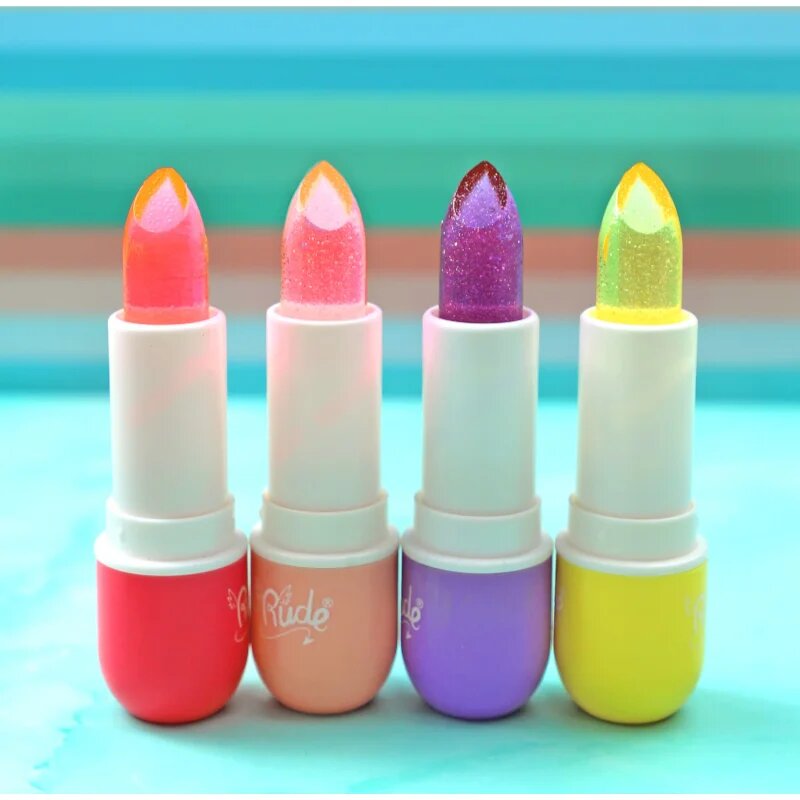 Rude Cosmetics Manga Collection Lip Balm хидратиращ балсам за устни цвят Peach Kiss 3.5 гр.