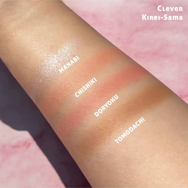 Rude Cosmetics Manga Face Palette мултифункционална палитра за лице цвят Clever Kirei-Sama 11.2 гр.