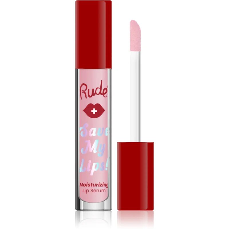 Rude Cosmetics Save My Lips хидратиращ серум за устни цвят Cherry 3.4 мл.