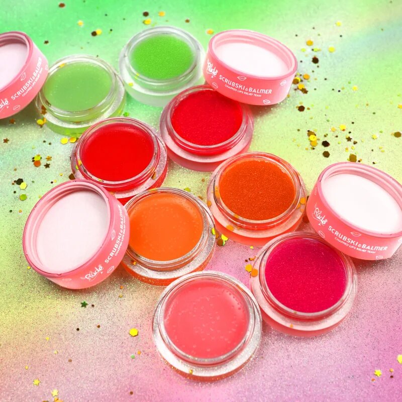 Rude Cosmetics Scrubski & Balmer балсам и пилинг за устни цвят Juicy Peach 7.5 гр.