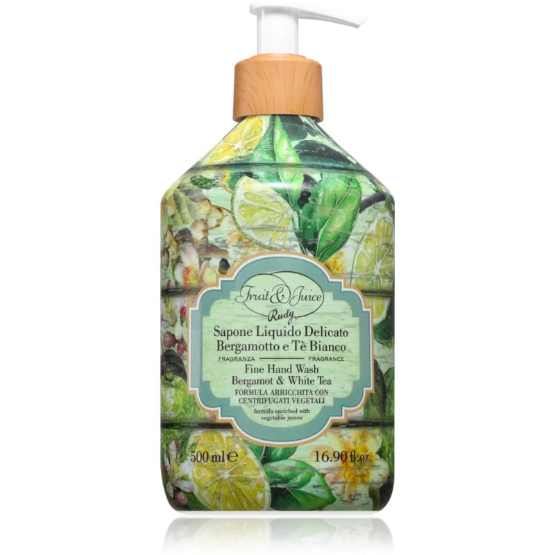 Rudy - Le Maioliche Bergamot & White Tea Fine течен сапун 500 мл.
