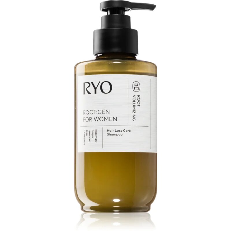 RYO Root:Gen Hair Loss Care Shampoo укрепващ шампоан против косопад за жени 353 мл.