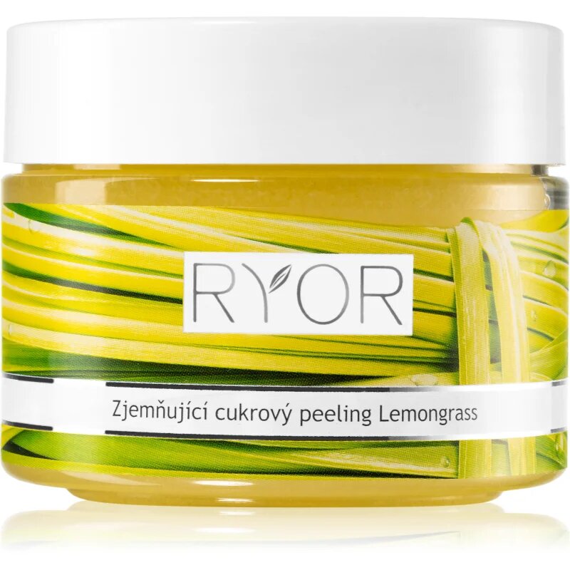 RYOR Lemongrass омекотяващ захарен пилинг за тяло 325 гр.