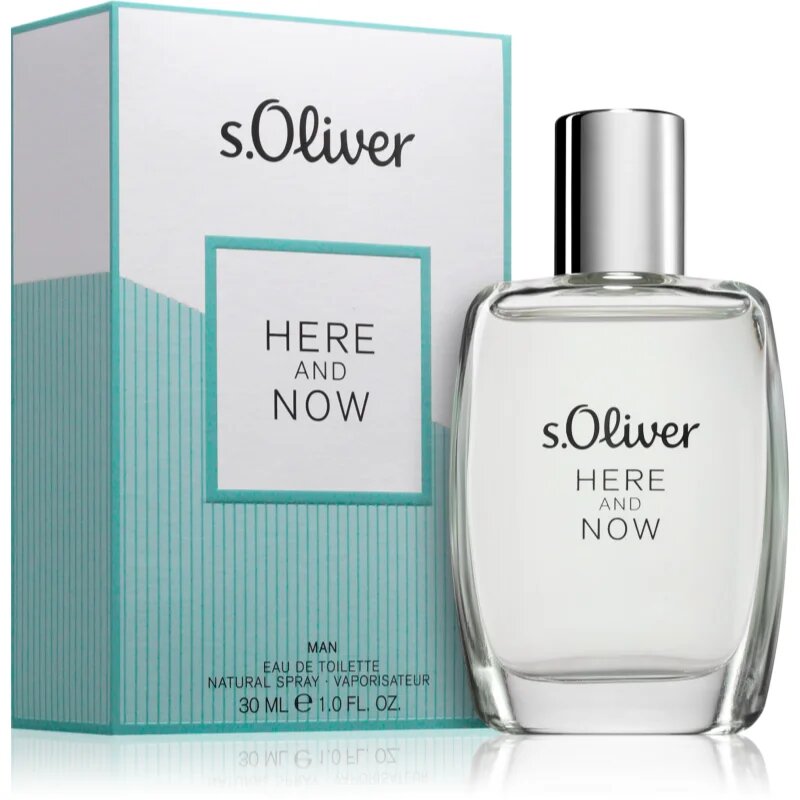 s.Oliver Here and Now Men тоалетна вода за мъже 30 мл.