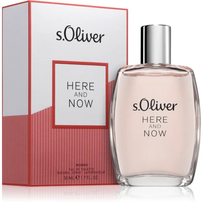 s.Oliver Here and Now Women тоалетна вода за жени 50 мл.