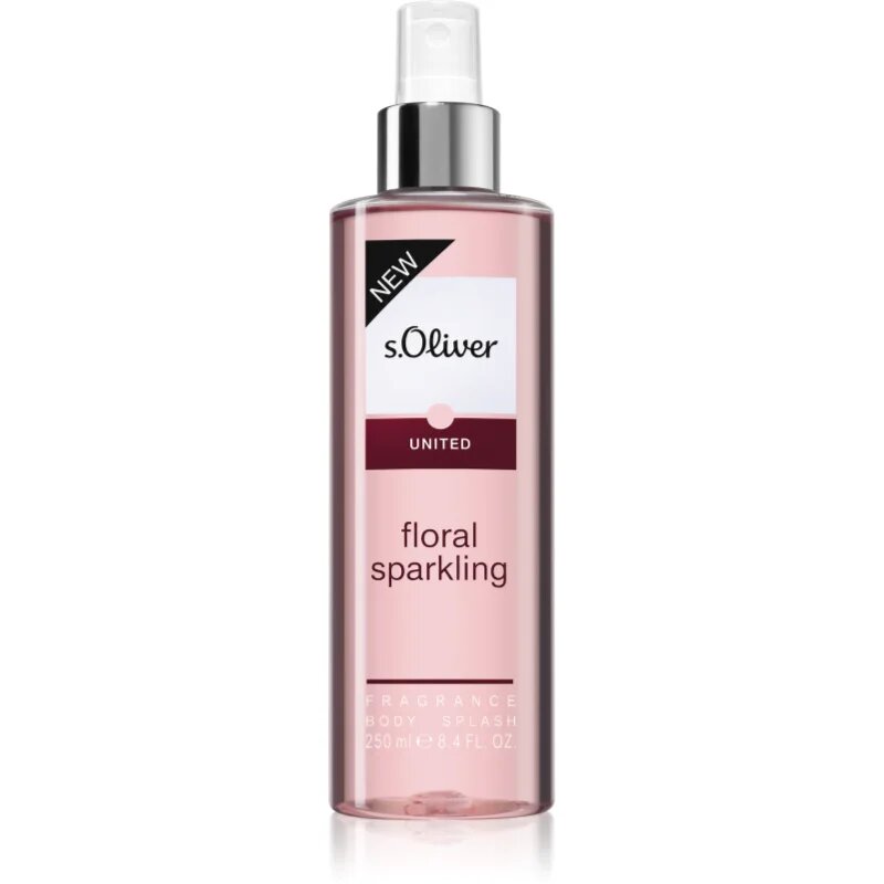 s.Oliver United Floral Sparkling спрей за тяло за жени 250 мл.