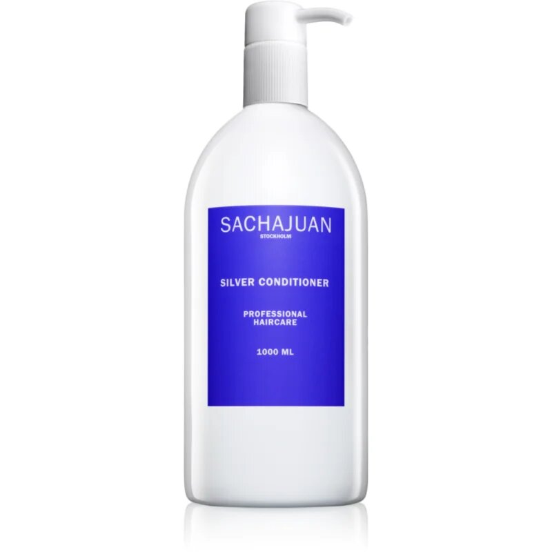 Sachajuan Silver Conditioner хидратиращ балсам неутрализиращ жълтеникавите оттенъци 1000 мл.