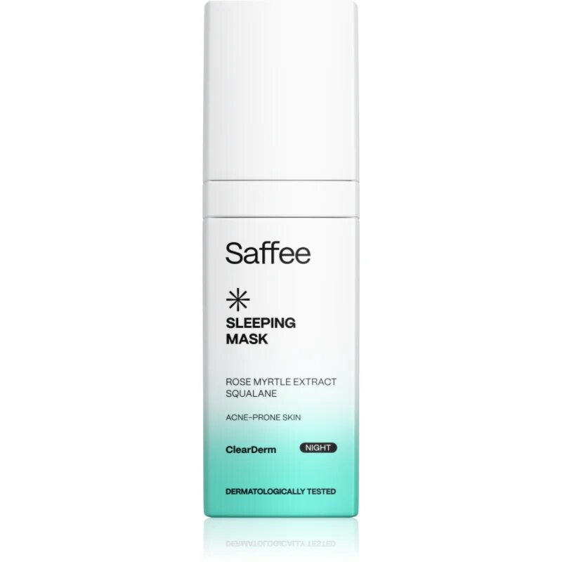 Saffee ClearDerm Sleeping Mask нощна маска за проблемна кожа 30 мл.