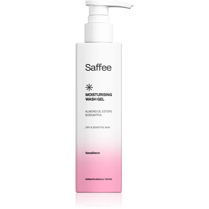 Saffee SensiDerm Moisturising Wash Gel овлажняващ почистващ гел за суха до чувствителна кожа 200 мл.