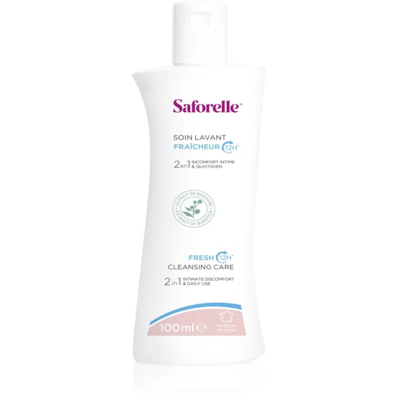 Saforelle Fresh освежаващ гел за интимна хигиена 100 мл.