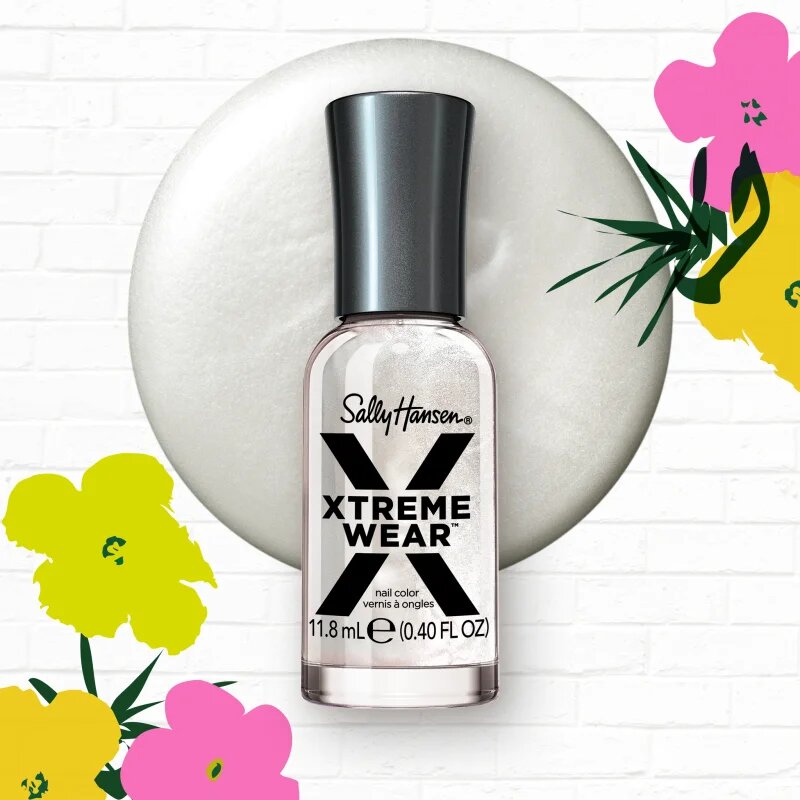 Sally Hansen Hard As Nails Xtreme Wear укрепващ лак за нокти цвят 130 City Of Gleams 118 мл.