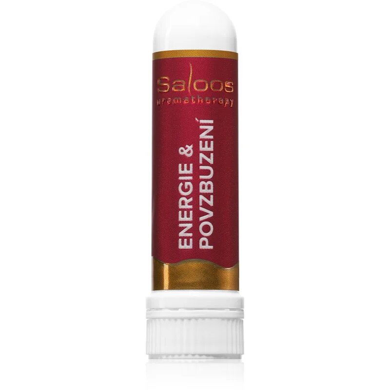Saloos Aromatherapy Energie & Povzbuzení инхалер за нос с есенциални масла 1 бр.