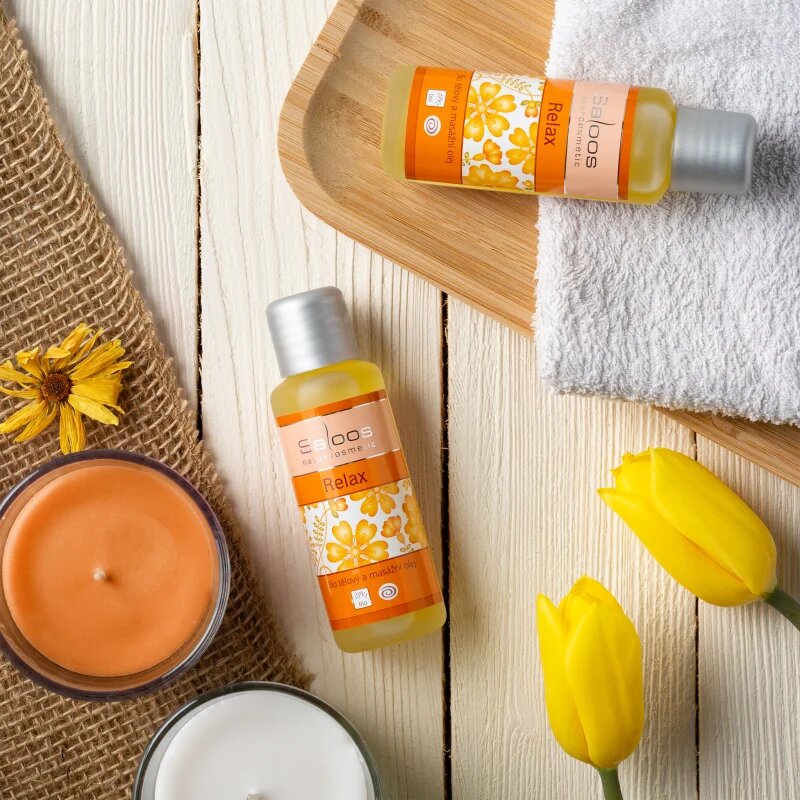 Saloos Bio Body And Massage Oils Relax масажно олио за тяло 50 мл.