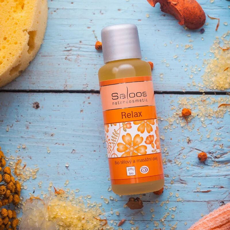 Saloos Bio Body And Massage Oils Relax масажно олио за тяло 50 мл.