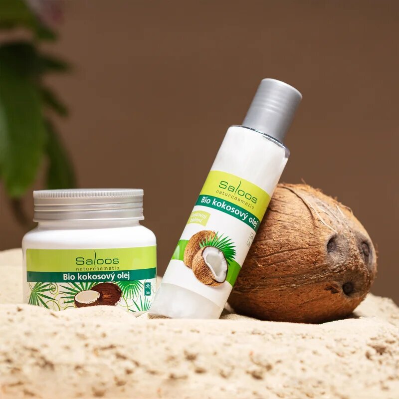 Saloos Cold Pressed Oils Bio Coconut кокосово масло за суха и чувствителна кожа 250 мл.