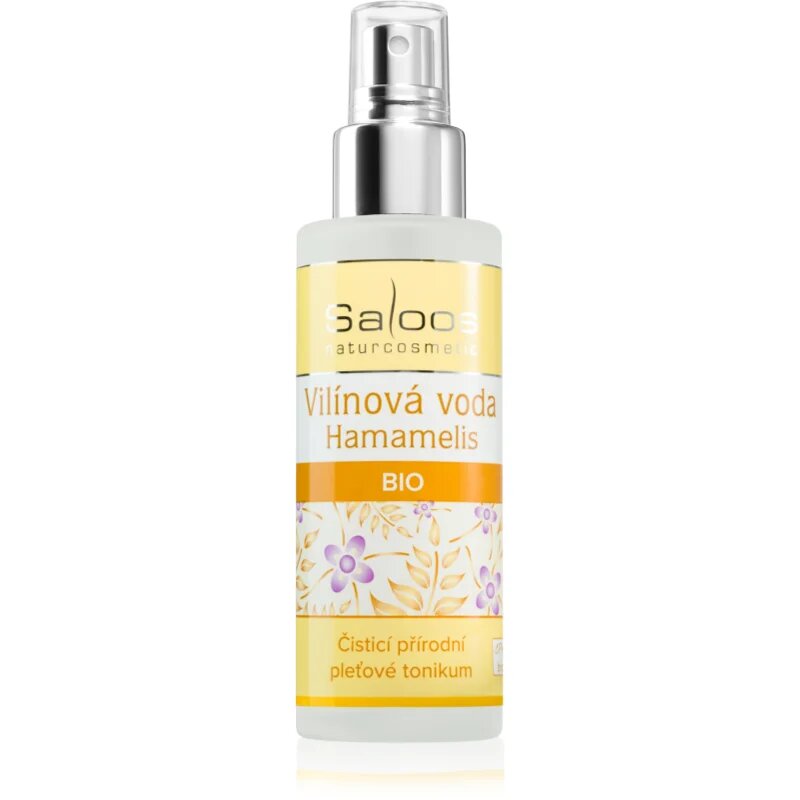 Saloos Floral Water Witch Hazel успокояващ почистващ тоник за мазна и проблемна кожа 100 мл.