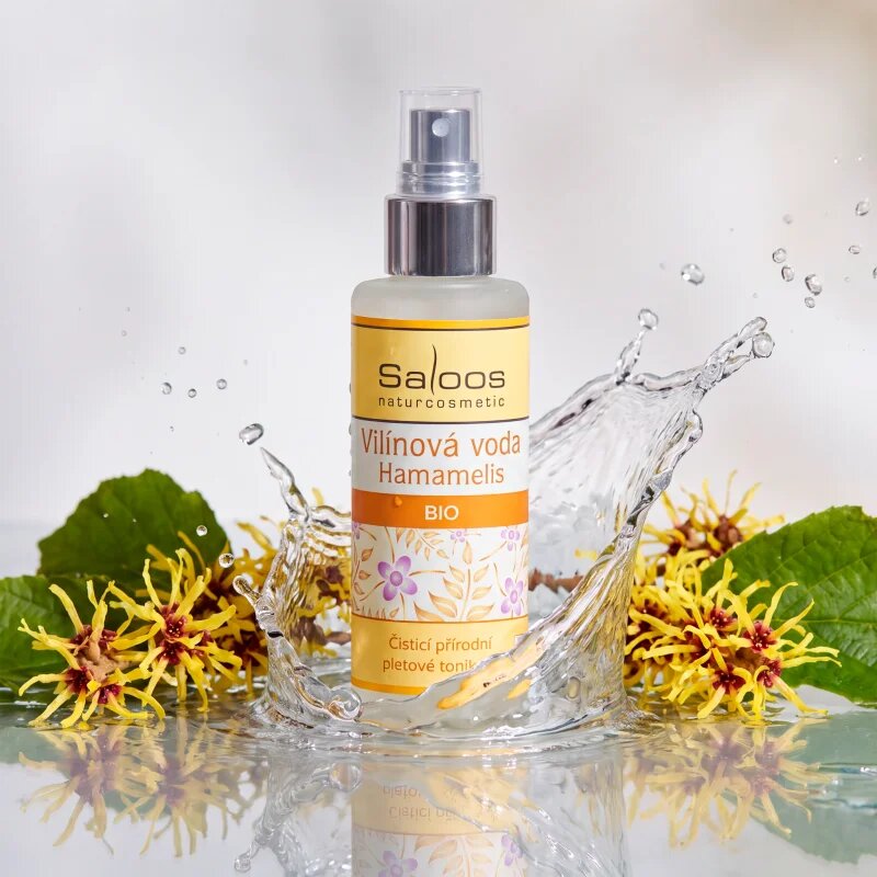 Saloos Floral Water Witch Hazel успокояващ почистващ тоник за мазна и проблемна кожа 100 мл.