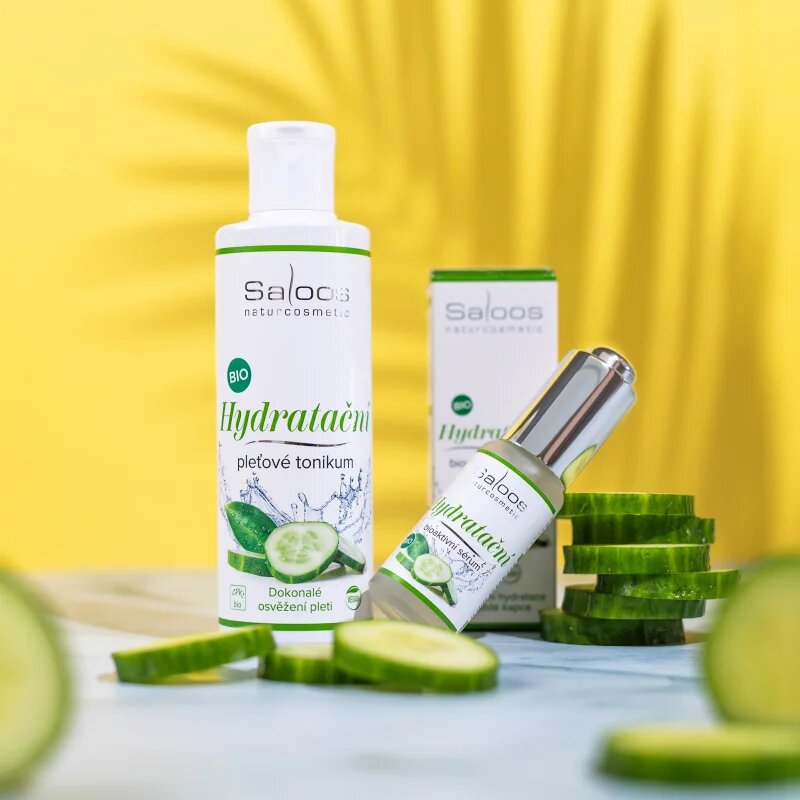 Saloos Hydration хидратиращ тоник с краставициа и алое вера 200 мл.
