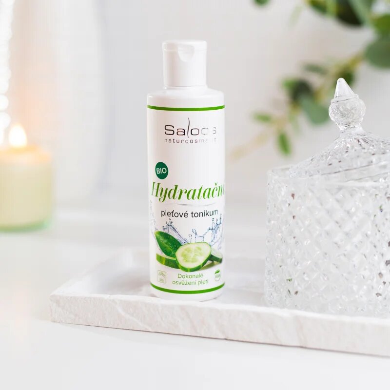 Saloos Hydration хидратиращ тоник с краставициа и алое вера 200 мл.