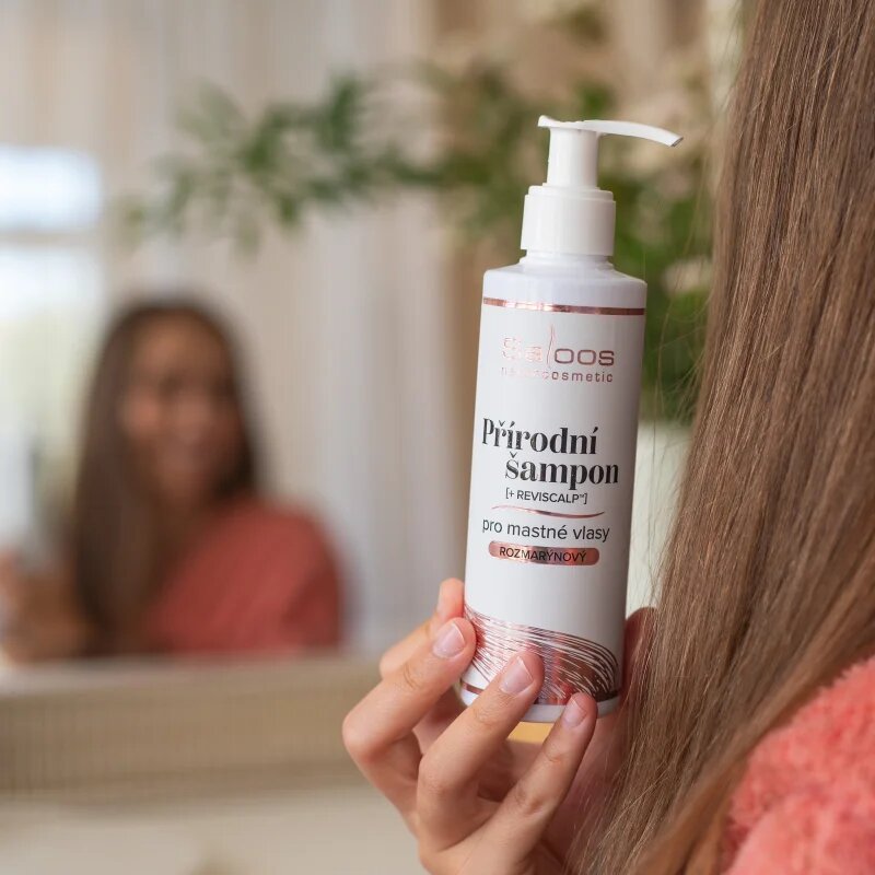 Saloos Natural Shampoo натурален шампоан за мазна коса 200 мл.