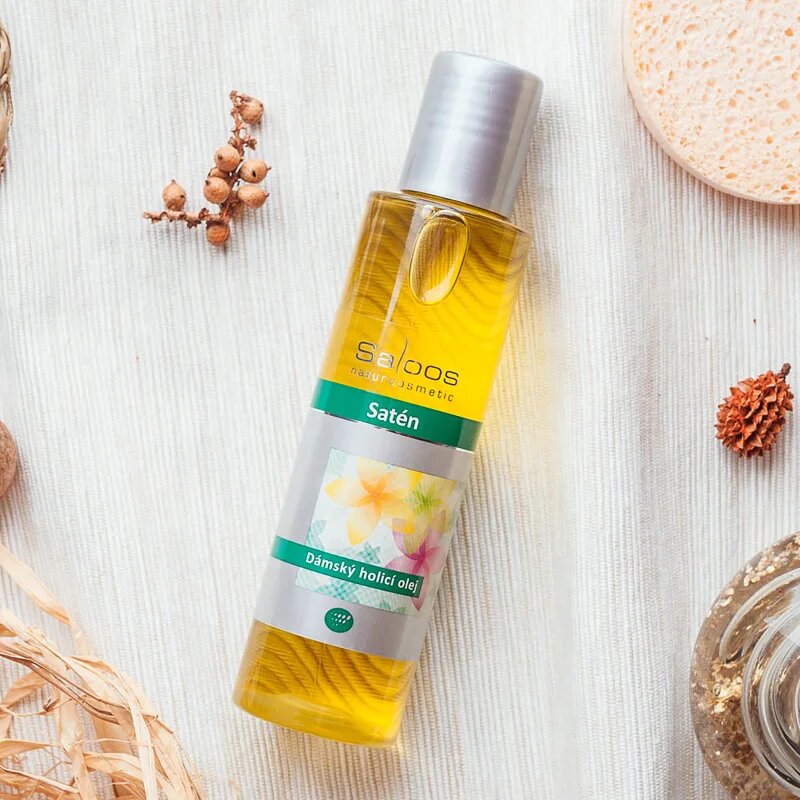 Saloos Shower Oil Sateen олио за бръснене за жени 125 мл.