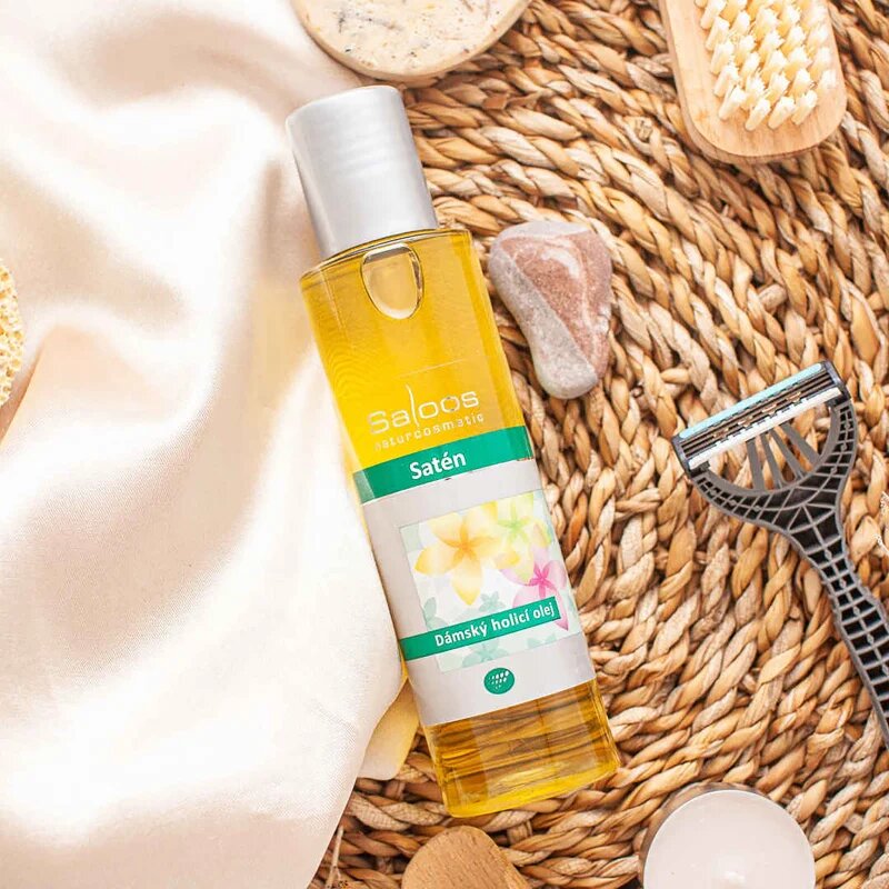 Saloos Shower Oil Sateen олио за бръснене за жени 125 мл.