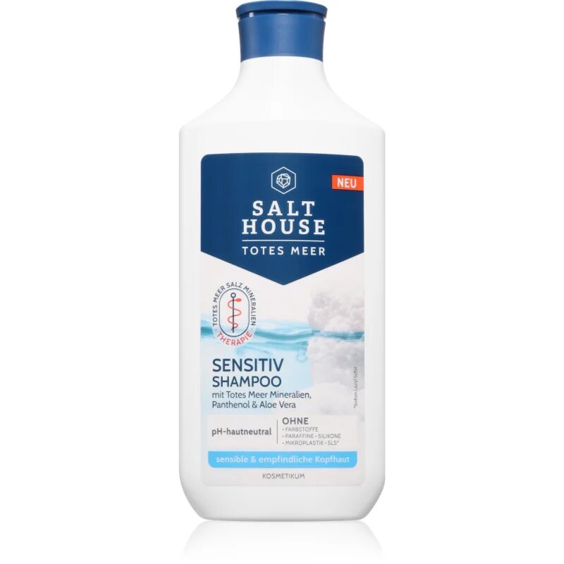 Salt House Dead Sea Therapy Sensitiv Shampoo шампоан за чувствителен скалп и суха коса 250 мл.