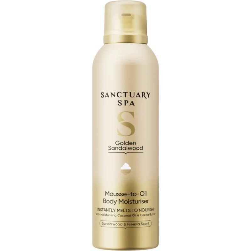 Sanctuary Spa Golden Sandalwood крем - олио за подхранване и хидратация 200 мл.