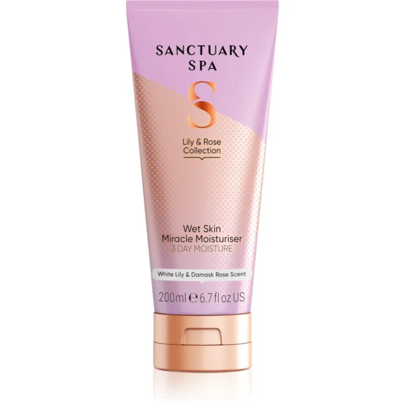 Sanctuary Spa Lily & Rose Collection хидратиращо мляко за тяло под душа 200 мл.