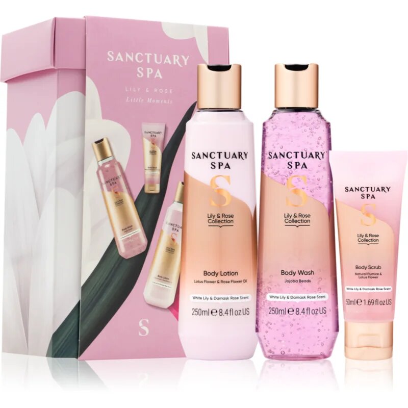 Sanctuary Spa Lily & Rose Little Moments подаръчен комплект за тяло