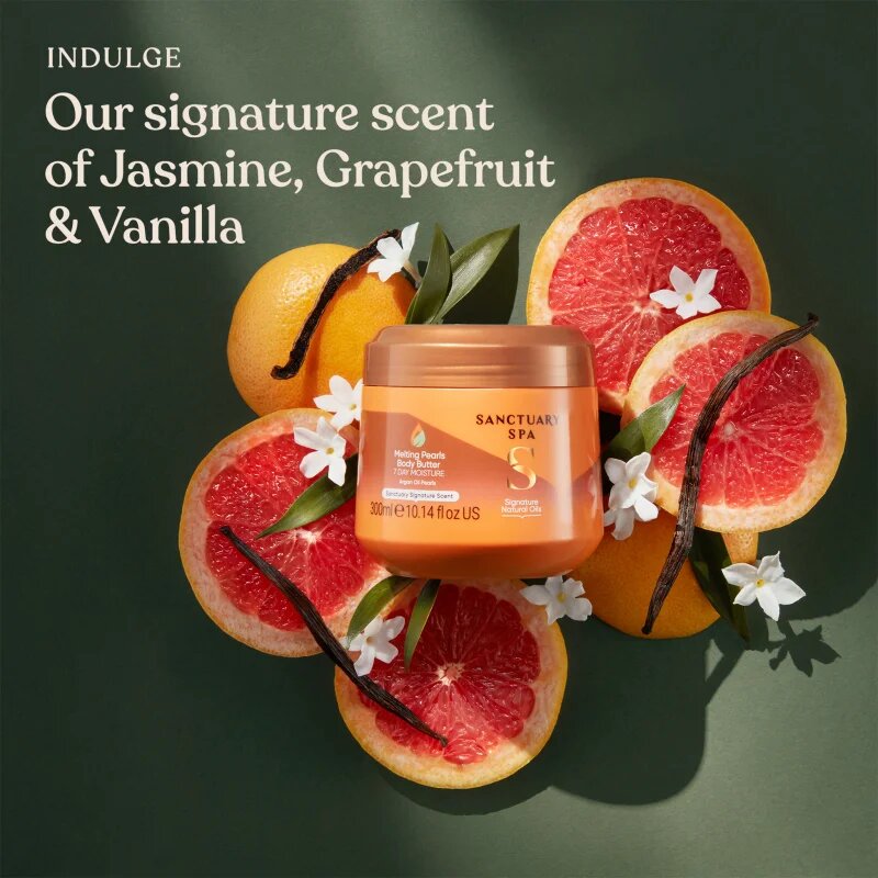 Sanctuary Spa Signature Natural Oils подхранващо масло за тяло с масло от шеа 300 мл.