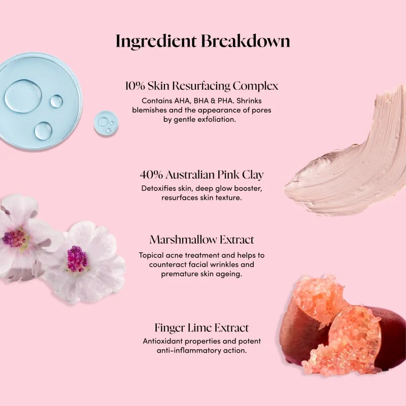 Sand & Sky Australian Emu Apple Resurfacing Mask изглаждаща маска за възобновяване на повърхността на кожата 60 гр.