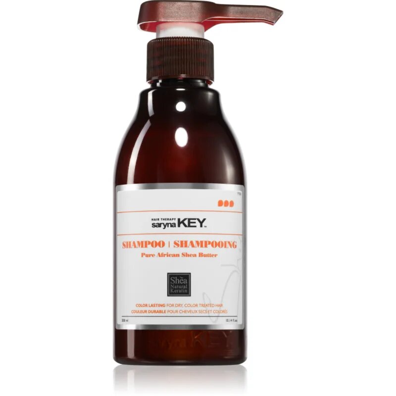 Saryna Key Pure African Shea Butter Color Lasting шампоан за боядисана коса с масло от шеа 300 мл.